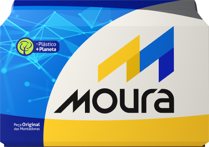 Bateria Moura disponível para entrega e instalação em Rio Preto