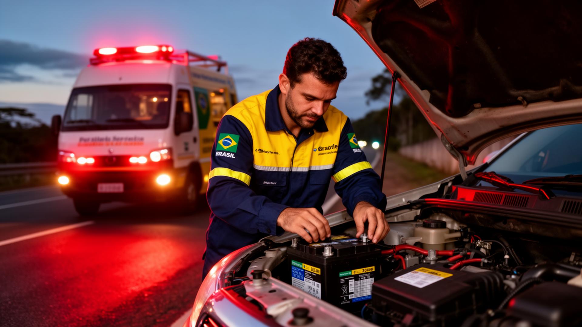 Técnico de auto elétrica em atendimento no local em Rio Preto